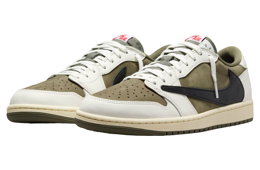 Jordan 1 Retro Low OG SP “Travis Scott – Medium Olive”